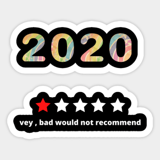 2020 review - very bad woul not recommend Sticker